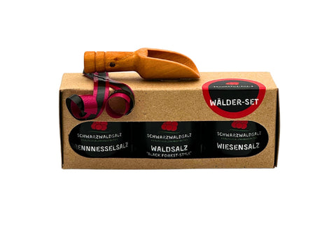 WÄLDER SET MIT INDIVIDUELLER SALZSCHAUFEL - Schwarzwaldsalz