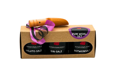 ZUM WOHL SET MIT INDIVIDUELLER SALZSCHAUFEL - Schwarzwaldsalz