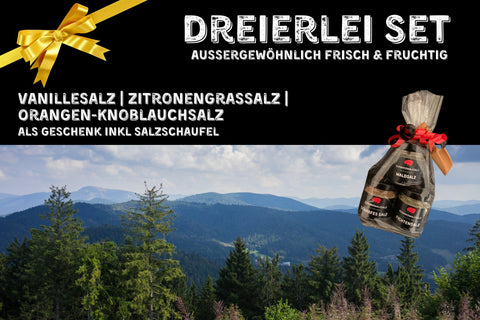Dreierlei Set - Schwarzwaldsalz
